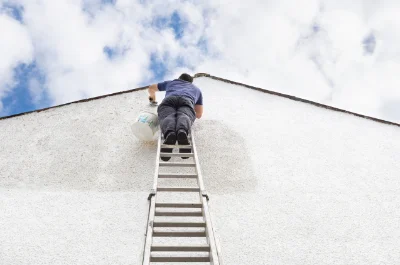 Peinture extérieure à Aigaliers — façades et ravalement